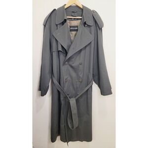 VTG Pierre Cardin Double-breasted Trench Coat Mens/Unisex Hailey Bieber Style 42